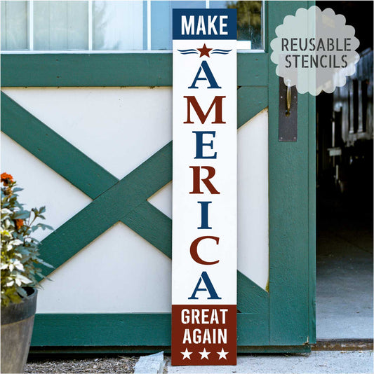 Make America Great Again Stencil Kit