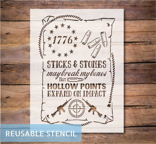 Sticks & Stones Stencil Kit
